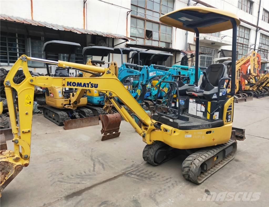 Komatsu PC18MR-3 Mini ekskavatori < 7 t