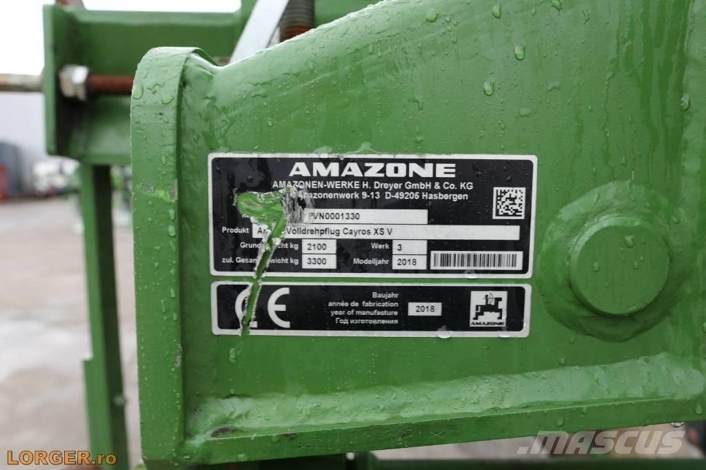 Amazone Cayros XS-V Maiņvērsējarkli