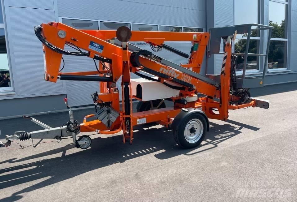 Niftylift 120 TAC Pacēlājplatformas - piekabes
