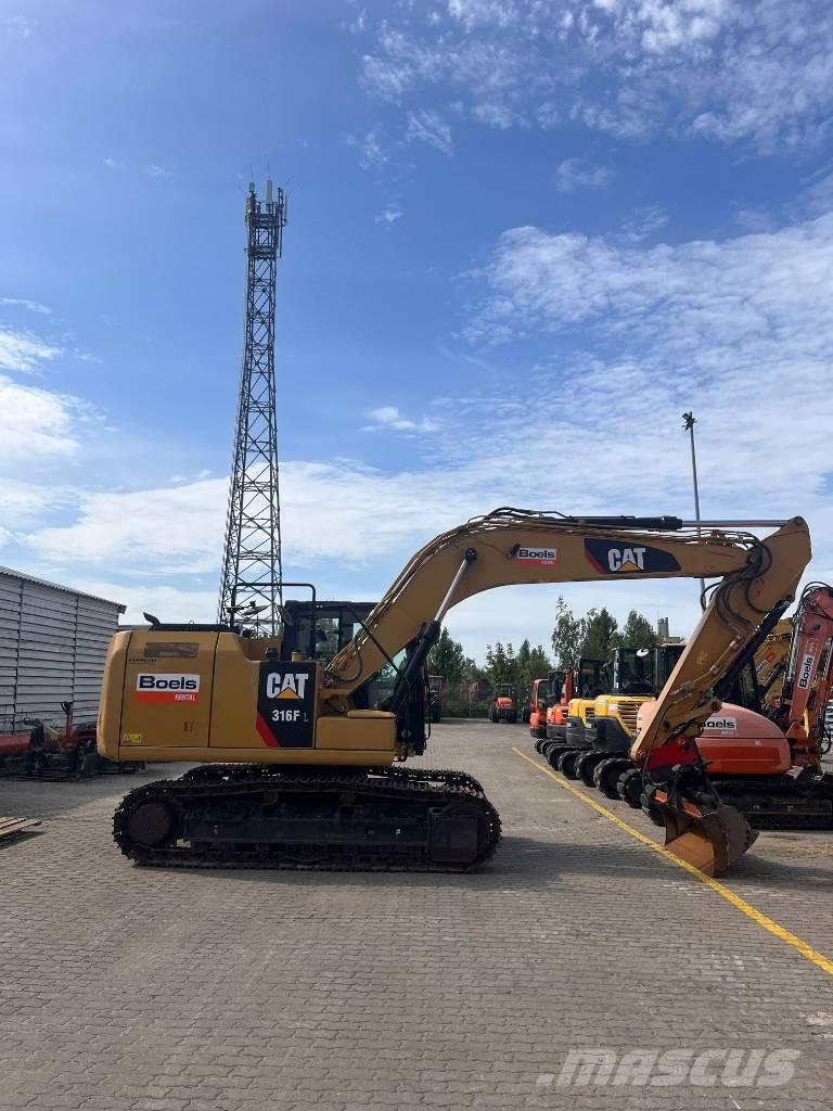 CAT 316FL Kāpurķēžu ekskavatori