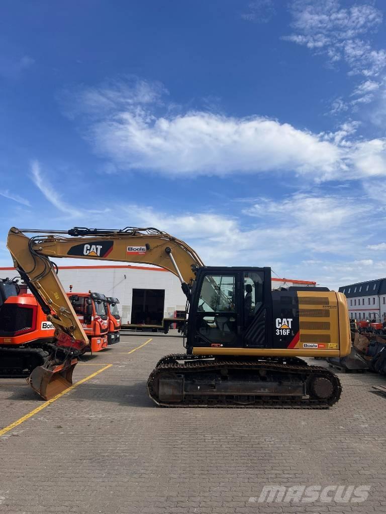 CAT 316FL Kāpurķēžu ekskavatori
