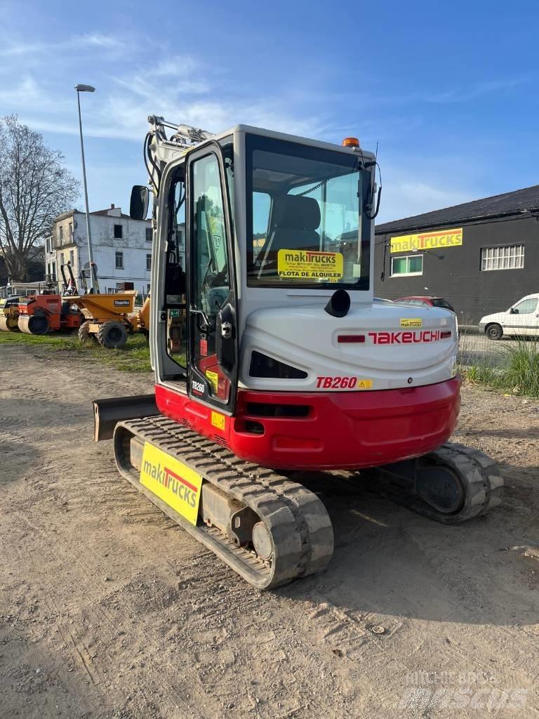 Takeuchi TB260 Mini ekskavatori < 7 t