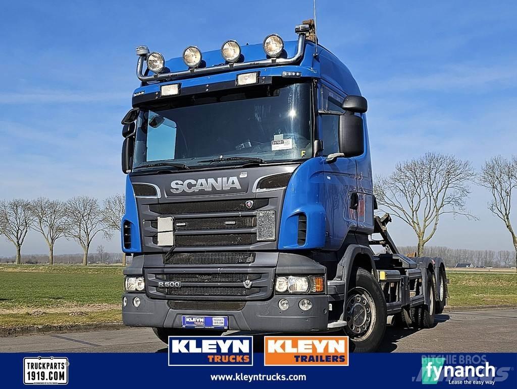 Scania R500 Treileri ar āķi