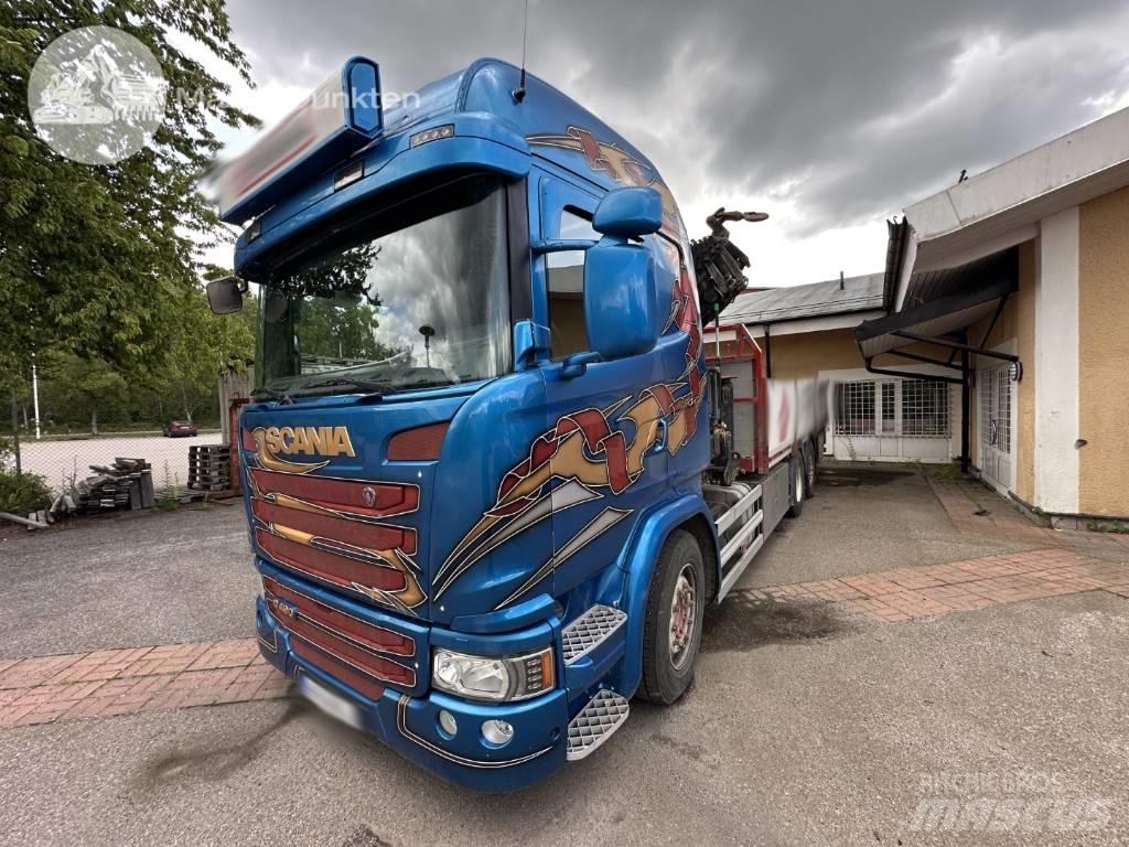 Scania G 490 Smagās mašīnas ar celtni