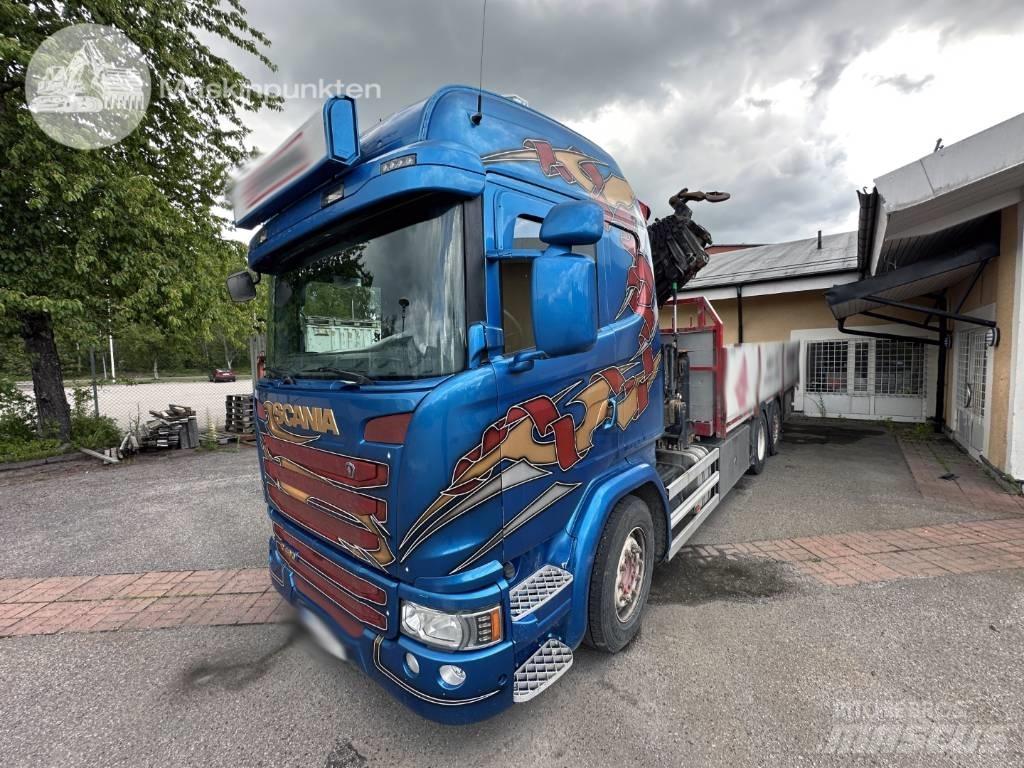 Scania G 490 Smagās mašīnas ar celtni