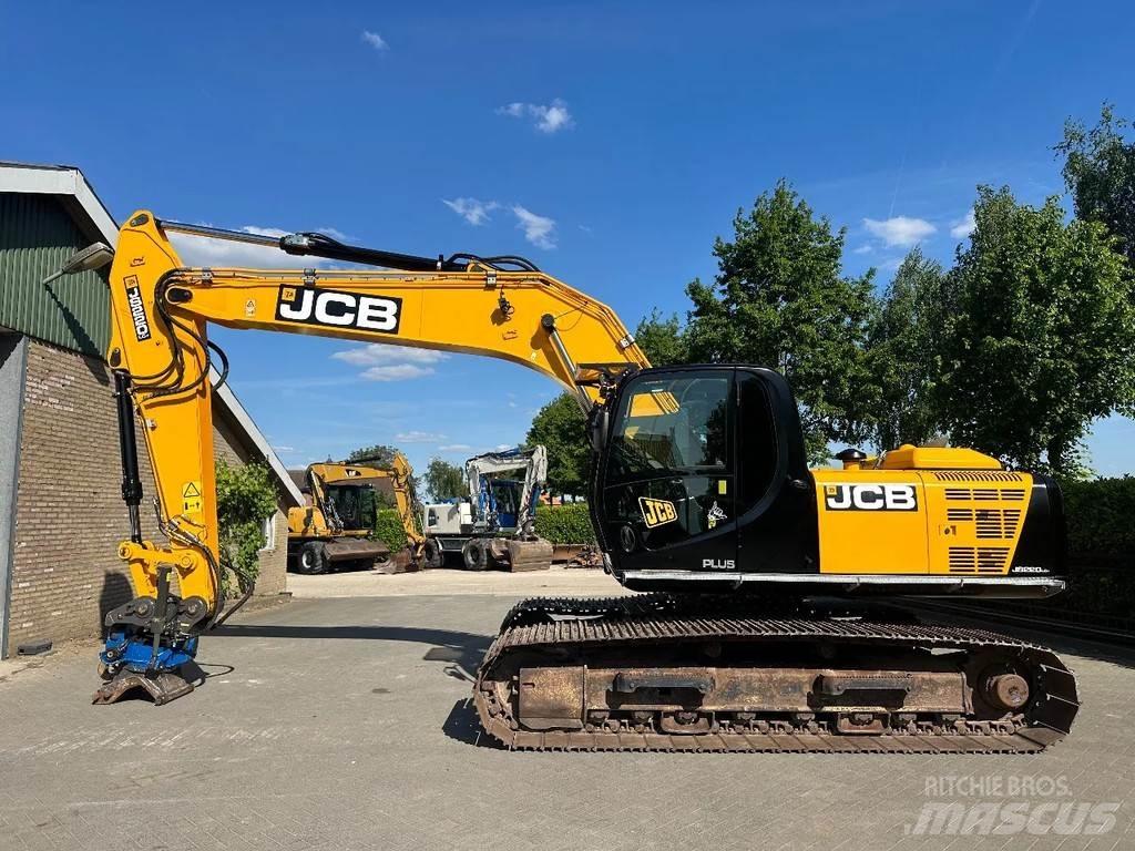 JCB JS220LC Kāpurķēžu ekskavatori