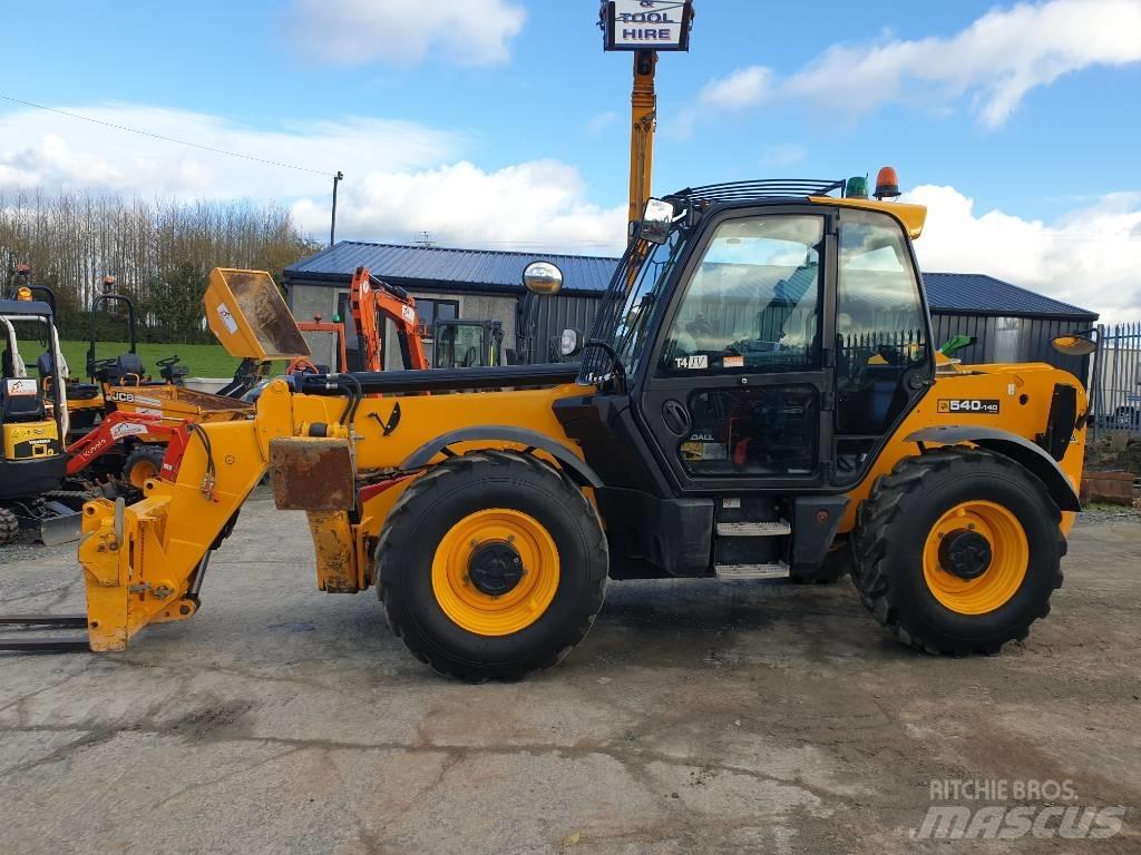 JCB 540-140 Teleskopiskie manipulatori