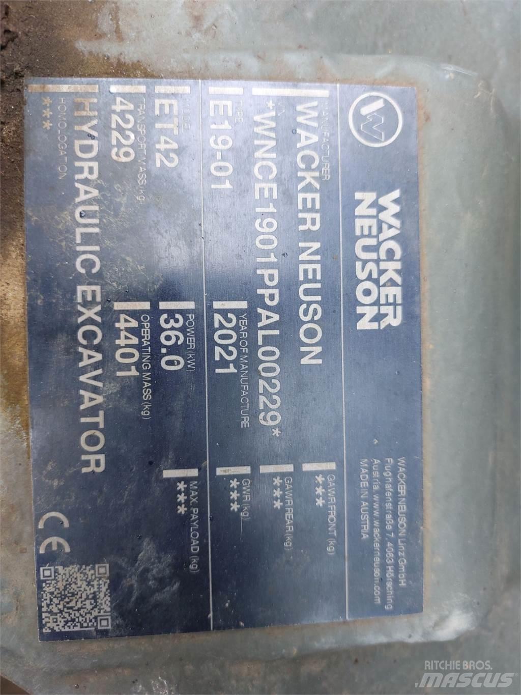 Wacker Neuson ET42 Kāpurķēžu ekskavatori