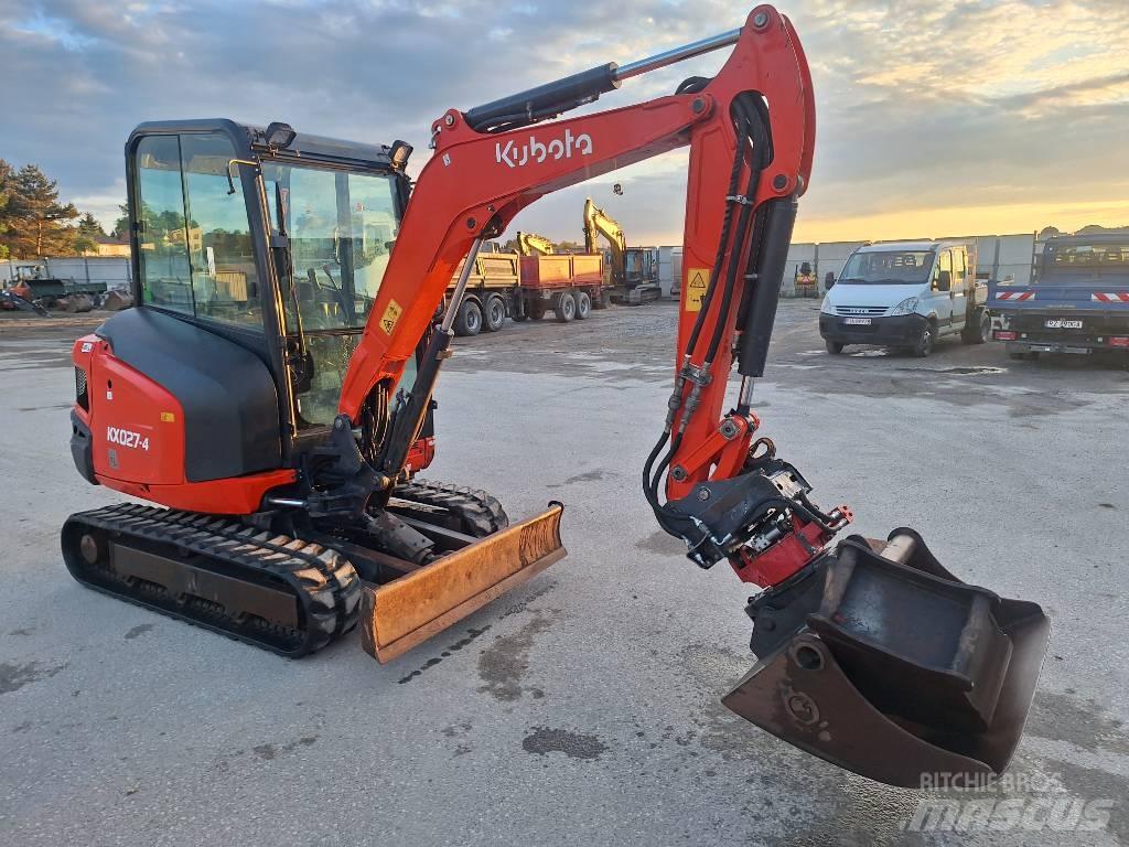 Kubota KX 027-4 Mini ekskavatori < 7 t