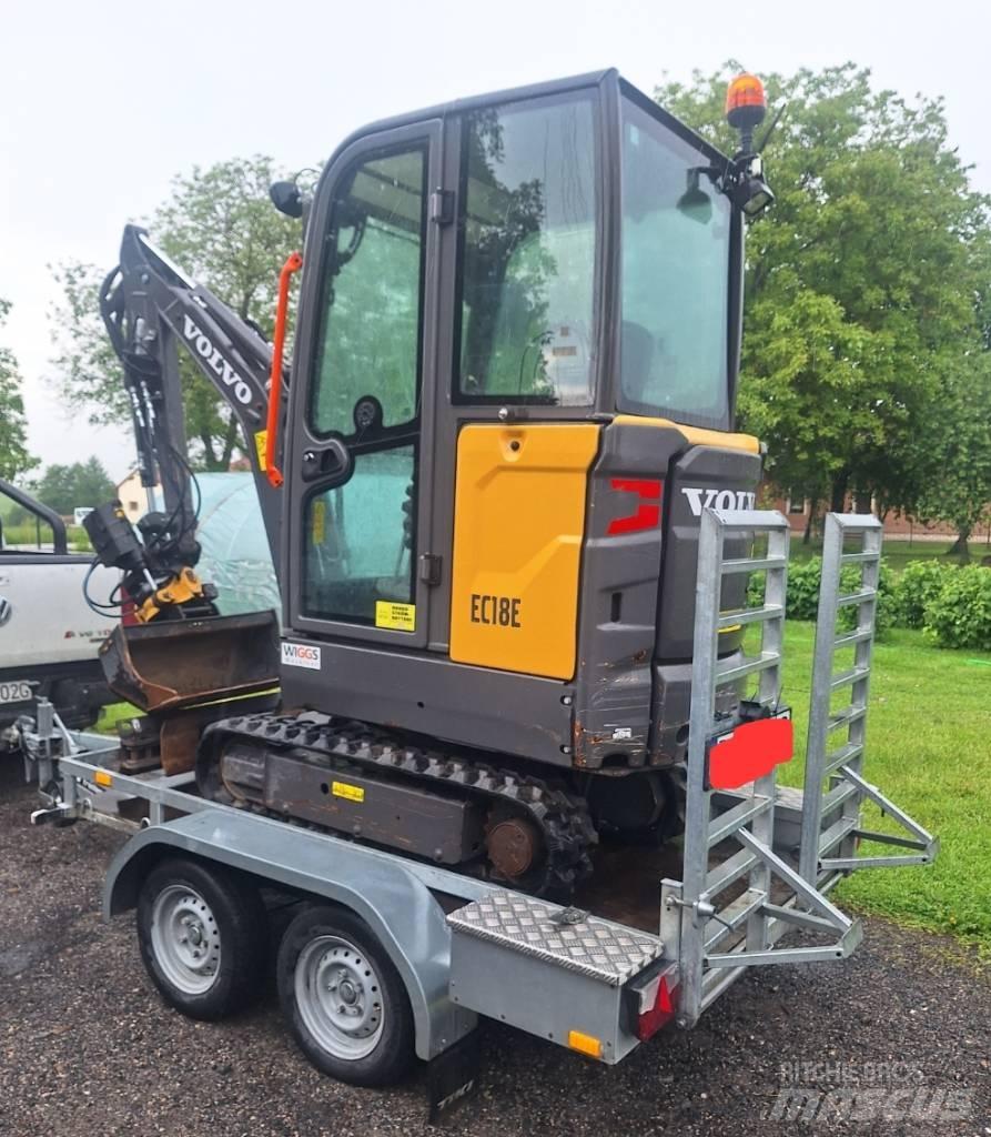 Volvo EC 18 E Mini ekskavatori < 7 t