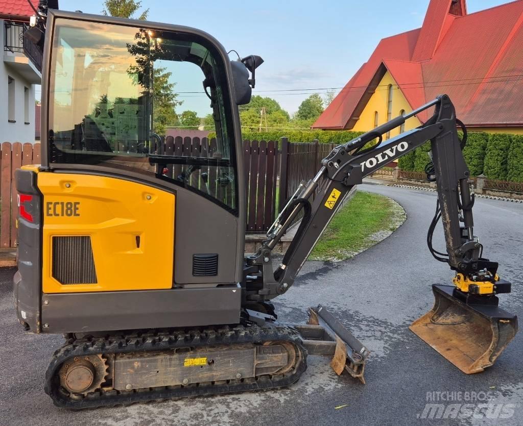 Volvo EC 18 E Mini ekskavatori < 7 t