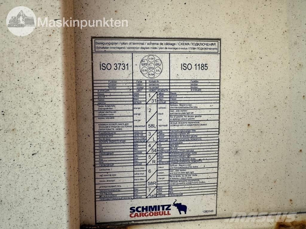 Schmitz Cargobull Treileri ar ar temperatūras kontroli