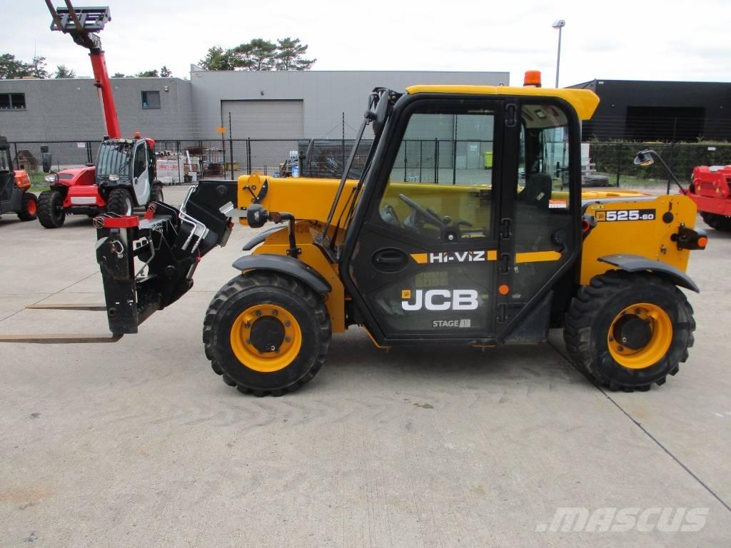 JCB 525-60 (873) Teleskopiskie manipulatori