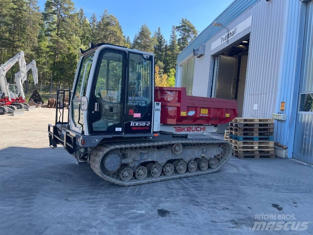 Takeuchi TCR 50-2 Kāpurķēžu pašizkrāvējs