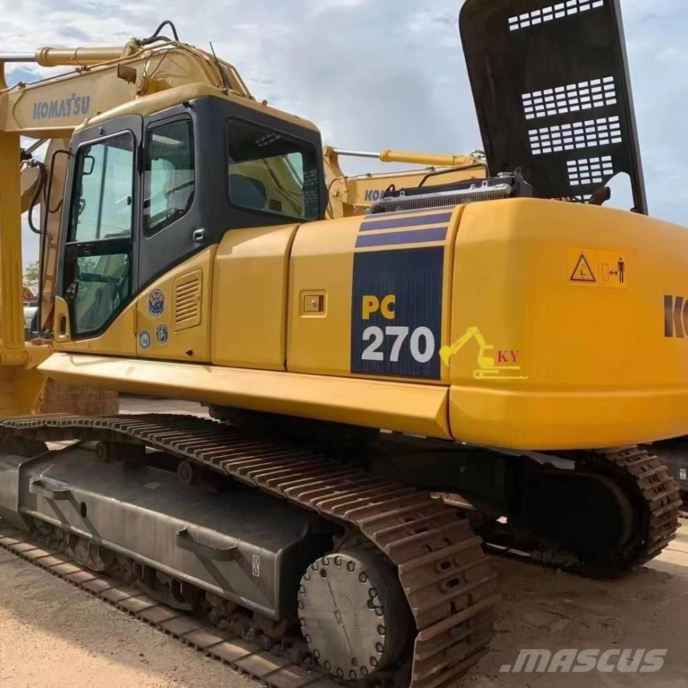 Komatsu PC 270 Kāpurķēžu ekskavatori