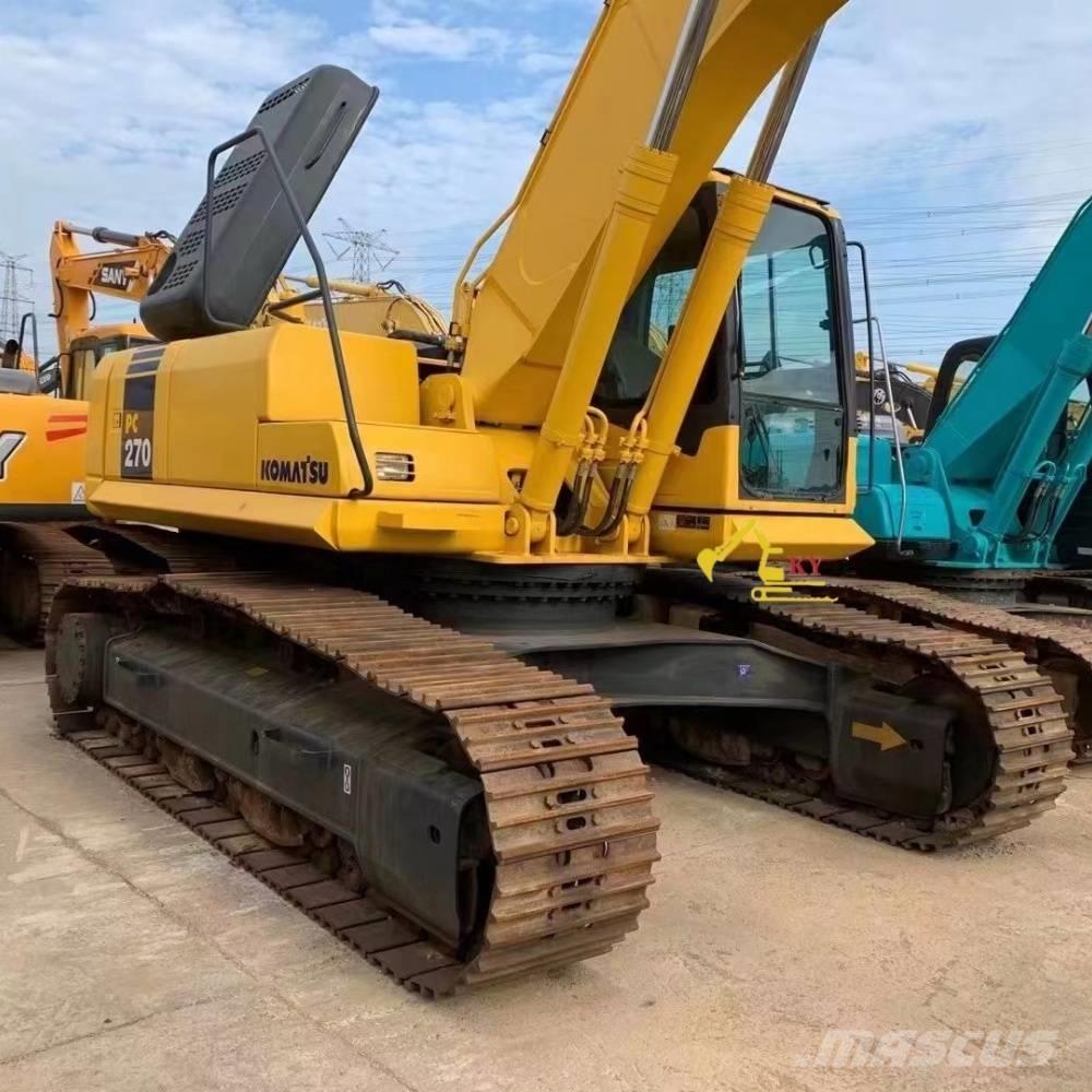 Komatsu PC 270 Kāpurķēžu ekskavatori