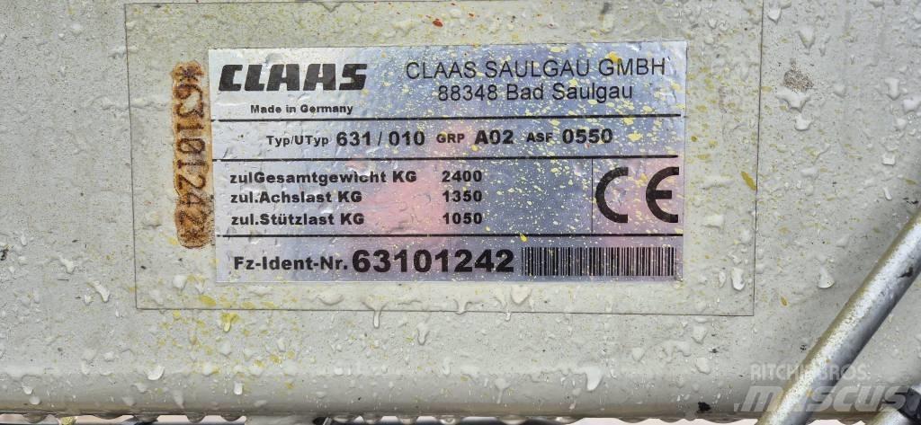 CLAAS Volto 1320 T Grābekļi un siena ārdītāji