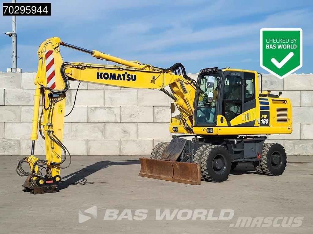 Komatsu PW180 -11 Ekskavatori uz riteņiem