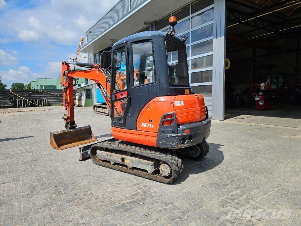 Kubota KX71-3 Mini ekskavatori < 7 t
