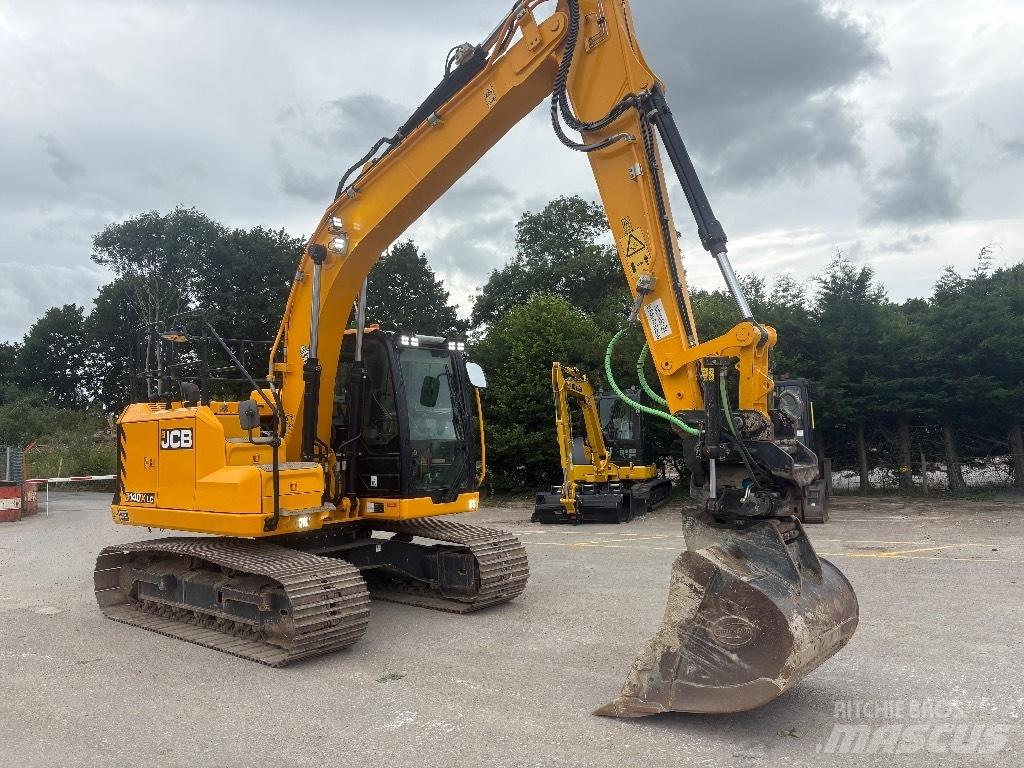 JCB 140X Steelwrist Kāpurķēžu ekskavatori
