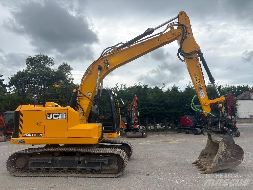 JCB 140X Steelwrist Kāpurķēžu ekskavatori