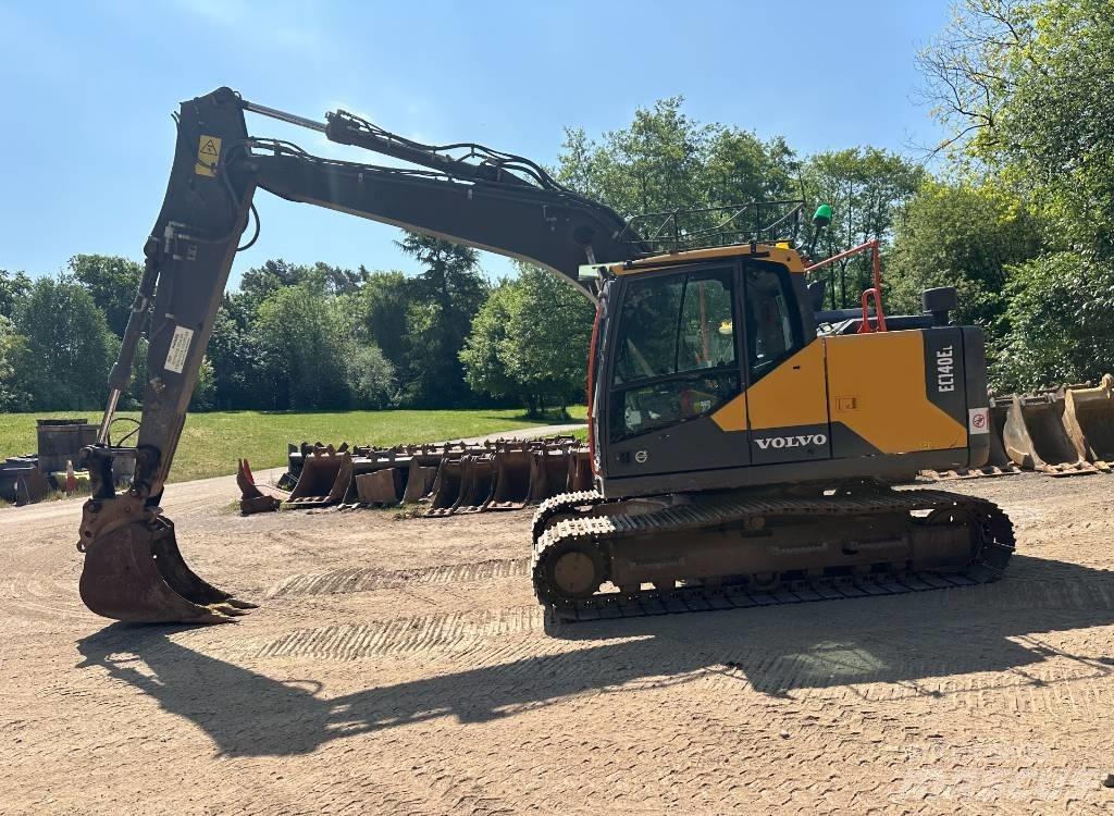 Volvo EC 140 EL Kāpurķēžu ekskavatori