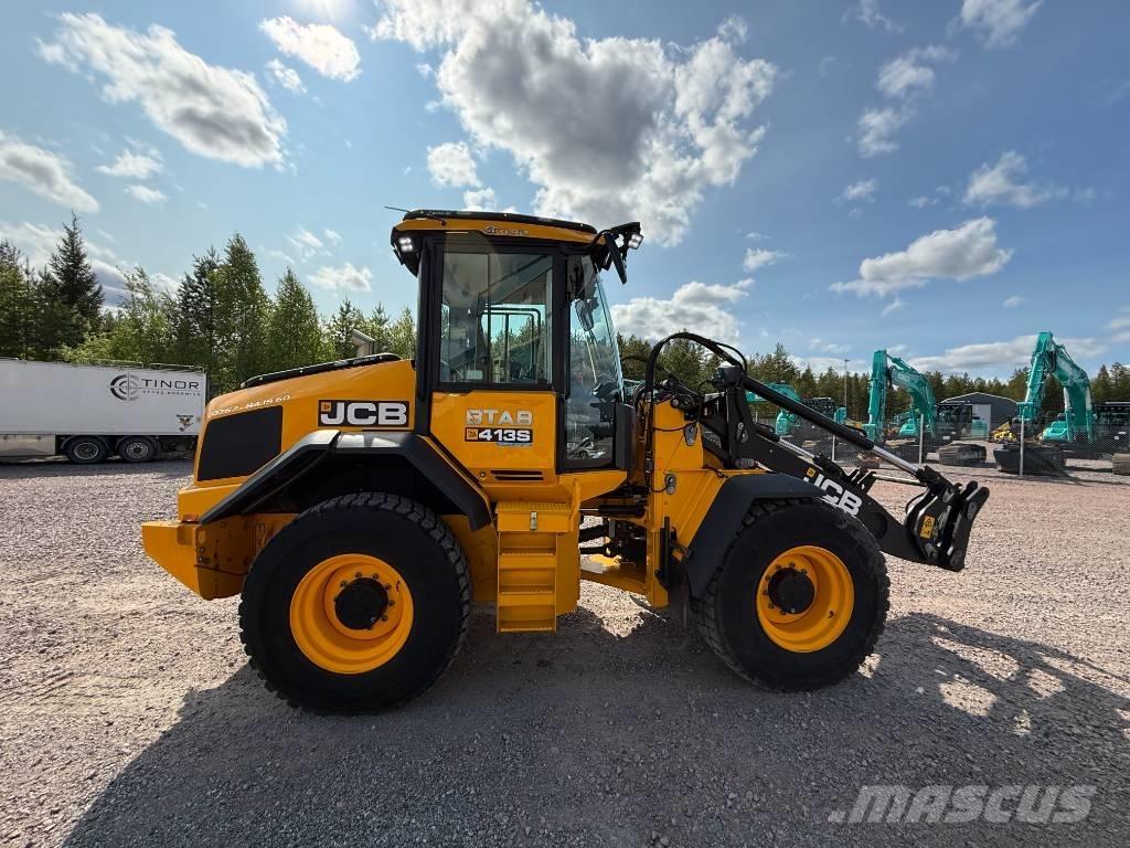 JCB 413S Iekrāvēji uz riteņiem