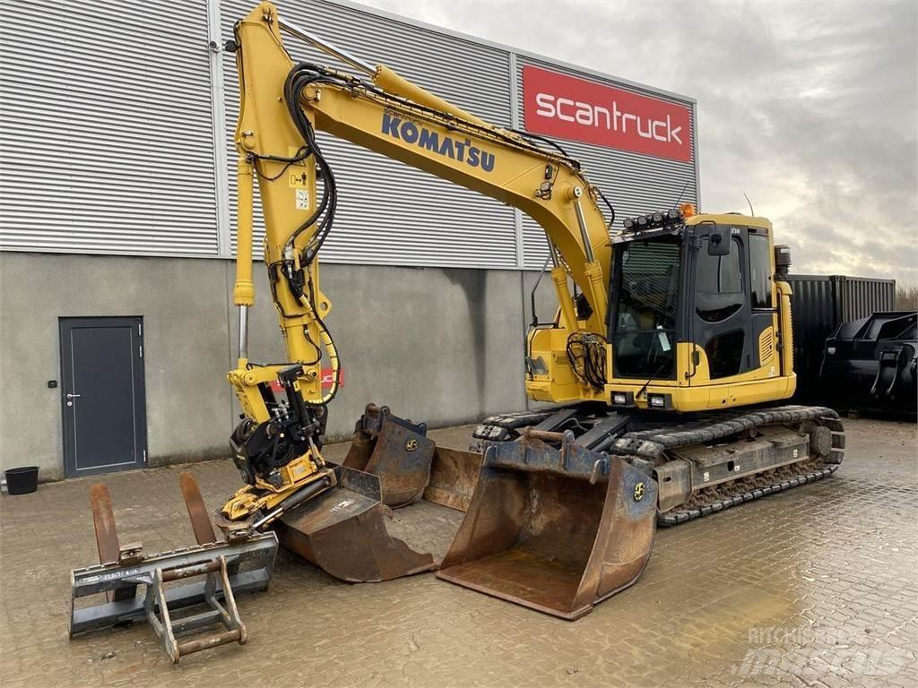 Komatsu PC138US-11 Kāpurķēžu ekskavatori