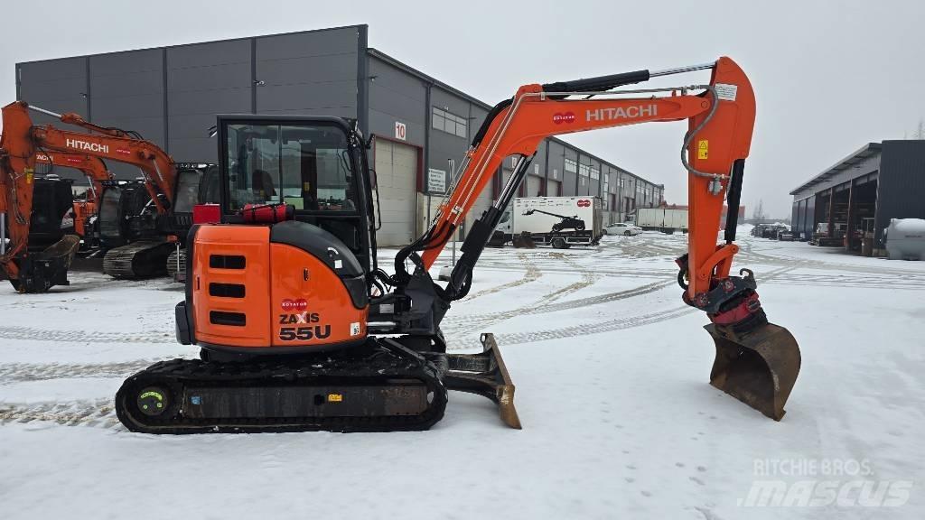 Hitachi ZX 55 U-5 Mini ekskavatori < 7 t