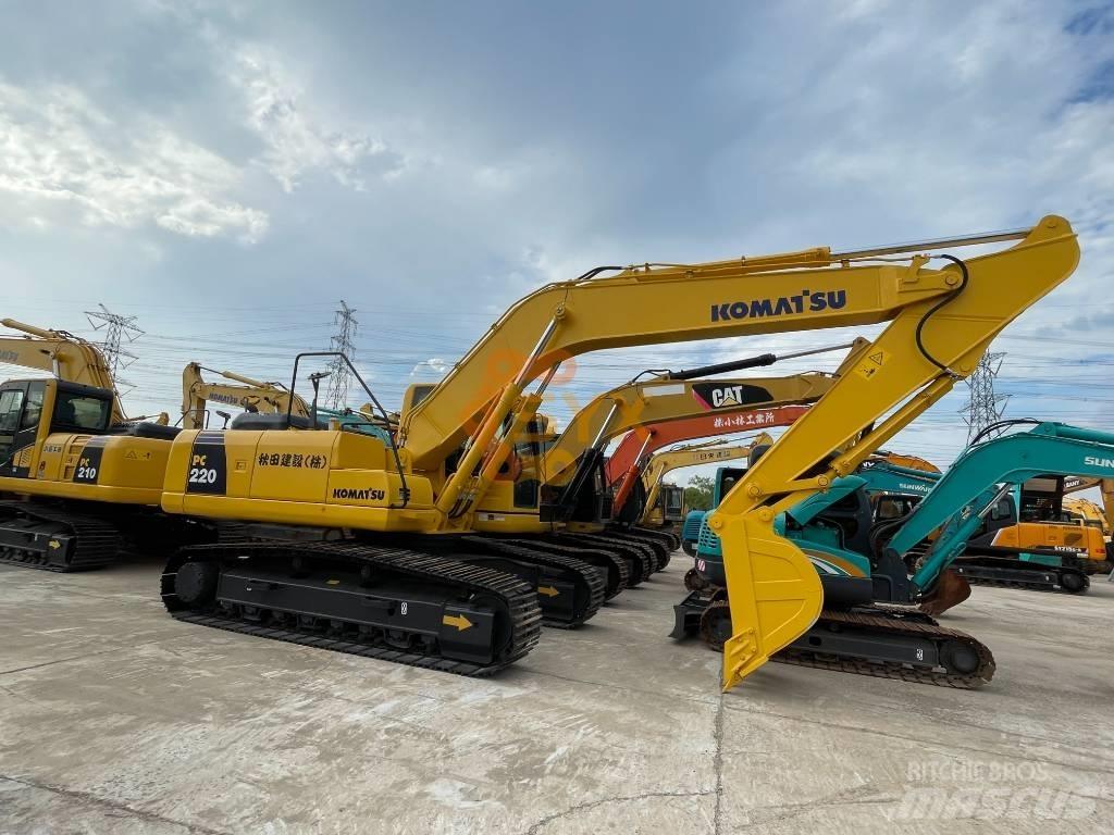 Komatsu PC 220-8 Kāpurķēžu ekskavatori