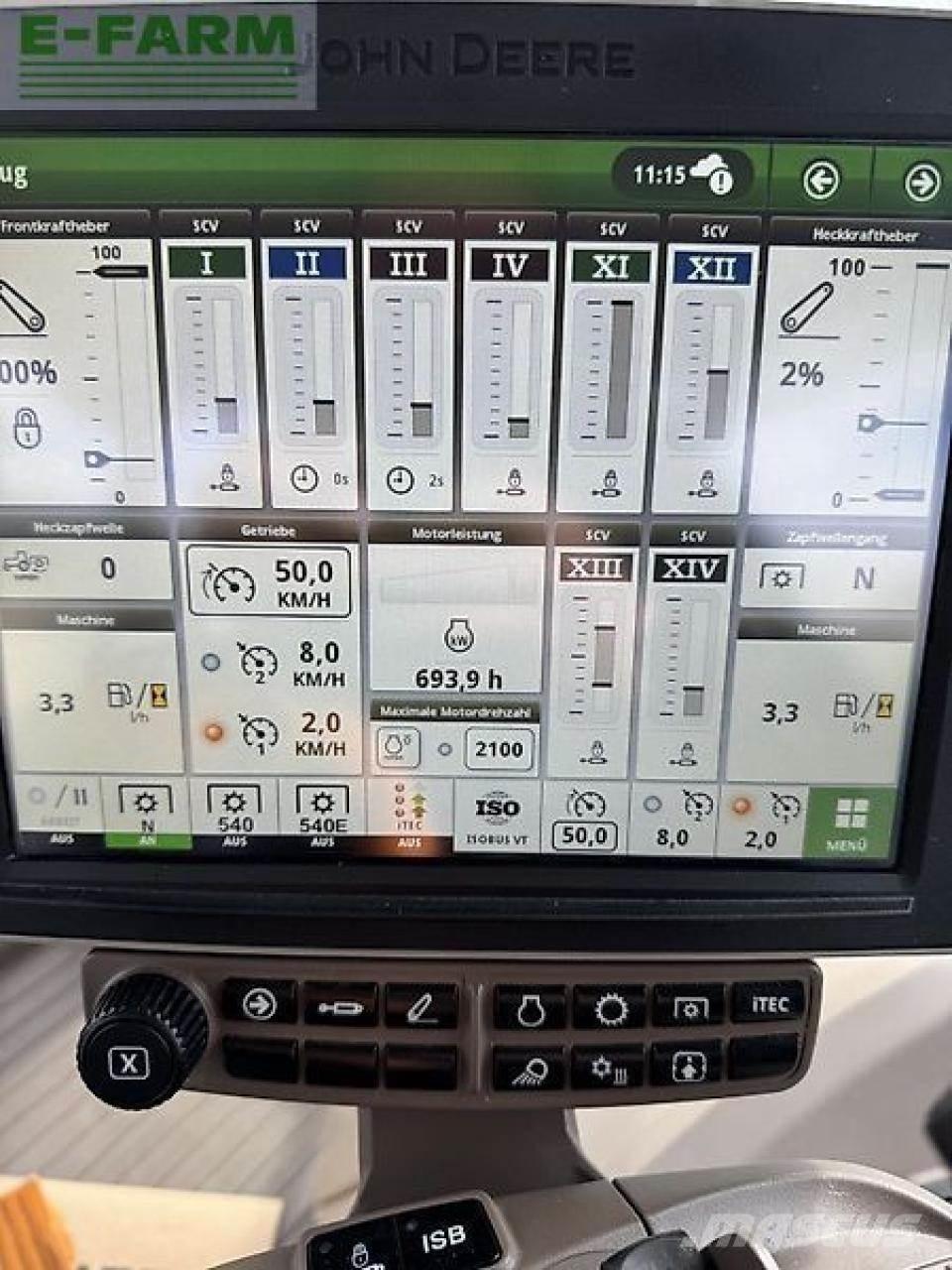 John Deere 6r150 Traktori