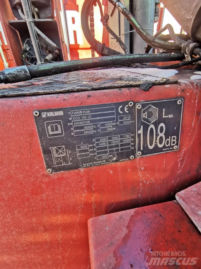 Kalmar DCG160-12 Tehnika ar dīzeļa dzinēju