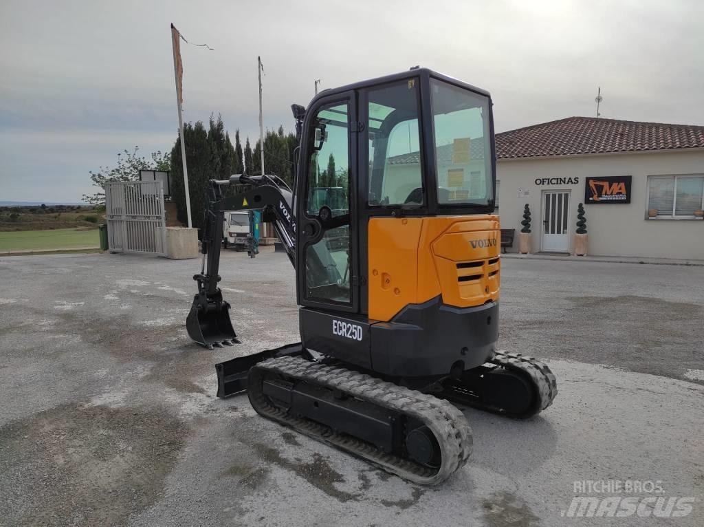 Volvo ECR 25 D Mini ekskavatori < 7 t