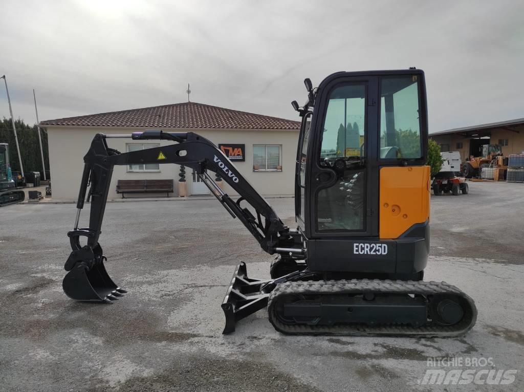 Volvo ECR 25 D Mini ekskavatori < 7 t