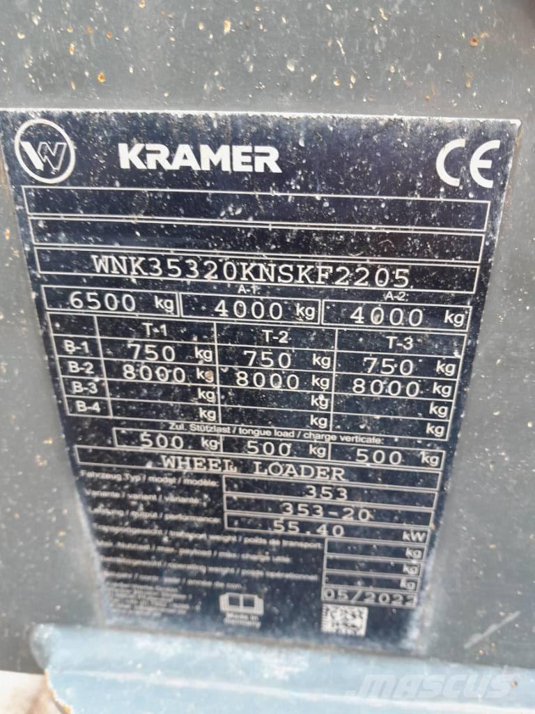 Kramer 5075 Iekrāvēji uz riteņiem