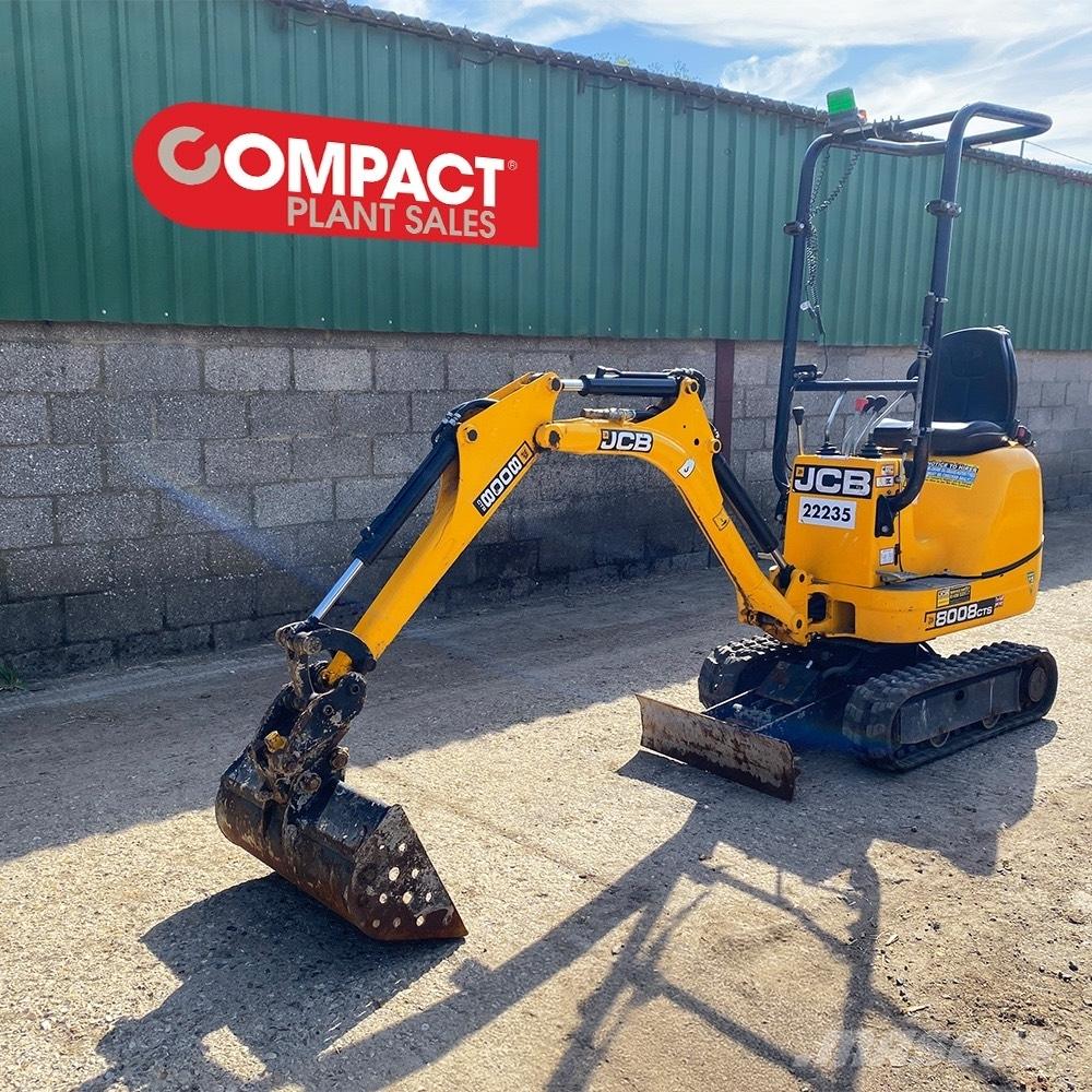 JCB 8008 Mini ekskavatori < 7 t