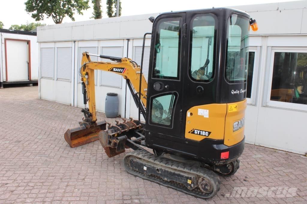 Sany SY 18 C Mini ekskavatori < 7 t