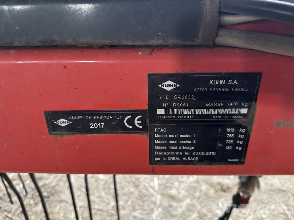 Kuhn GA 6632 + Vālotāji