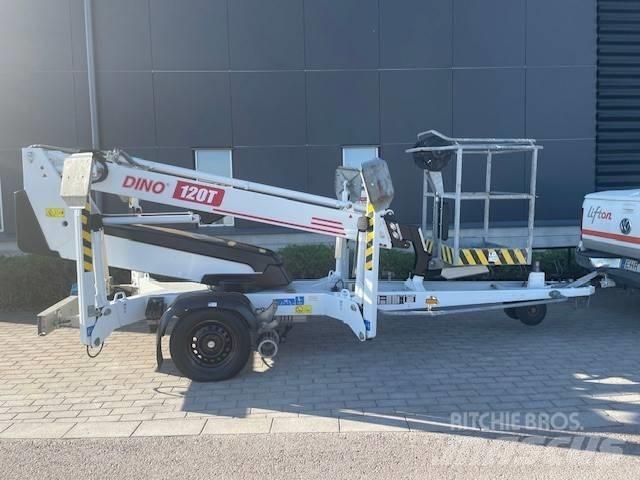 Dino 120 T Skylift Pacēlājplatformas - piekabes