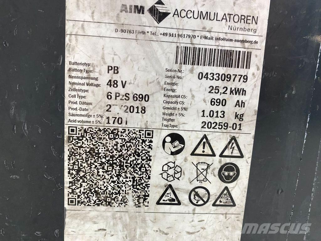 AIM 48V 690Ah Baterijas