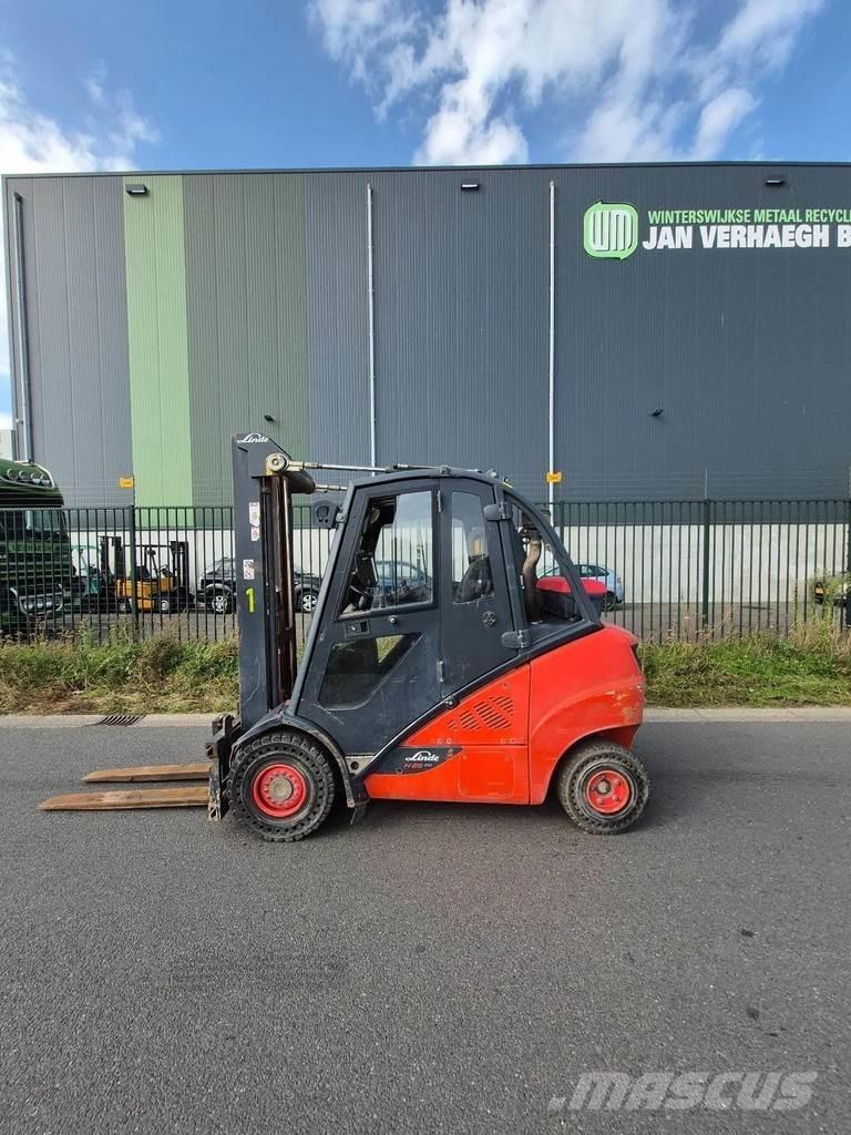 Linde h25d-02 Tehnika ar dīzeļa dzinēju