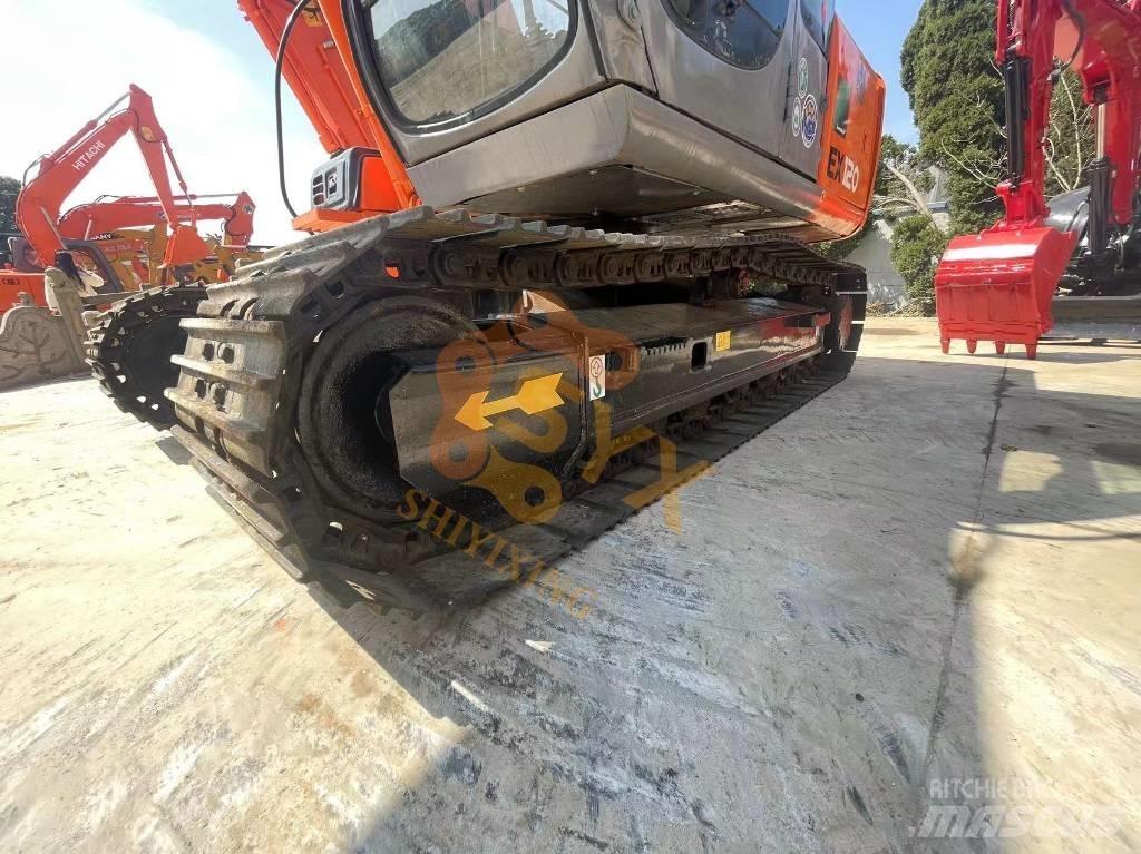 Hitachi EX 120 Kāpurķēžu ekskavatori