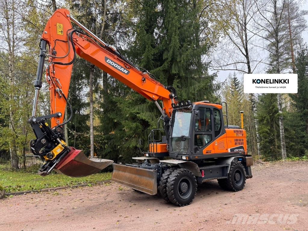 Doosan DX 170 W-5 Ekskavatori uz riteņiem