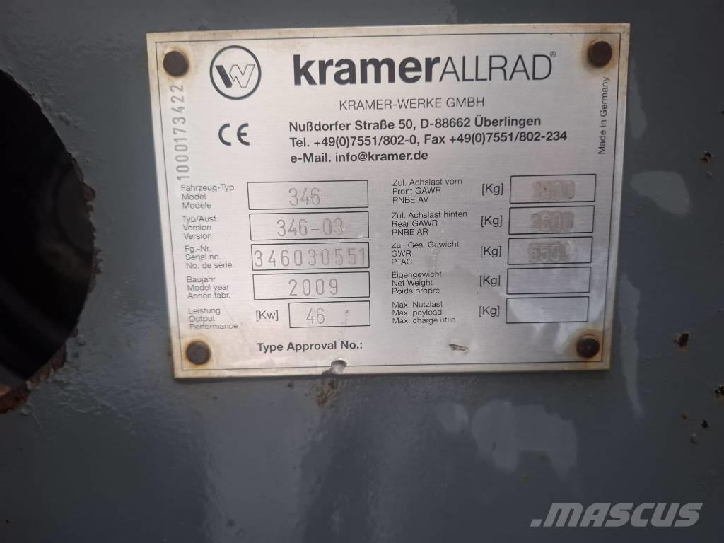 Kramer 750 Iekrāvēji uz riteņiem