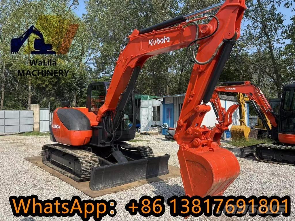 Kubota KX 080-4 Mini ekskavatori < 7 t