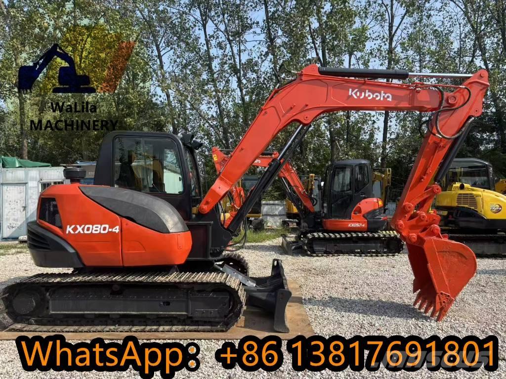 Kubota KX 080-4 Mini ekskavatori < 7 t