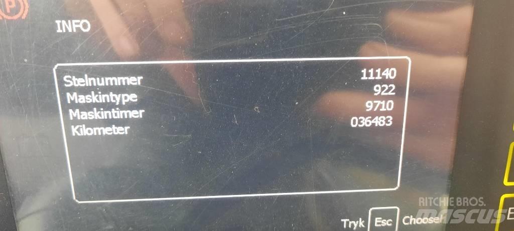 Hydrema 922D Karjeras kravas automašīnas