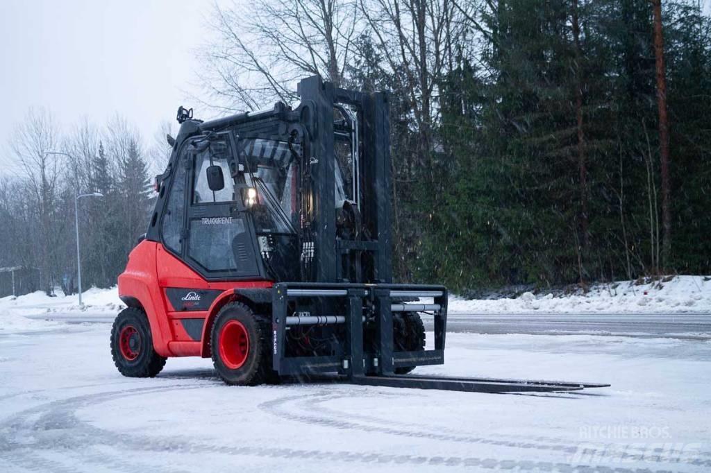 Linde H 80 D-03 Tehnika ar dīzeļa dzinēju