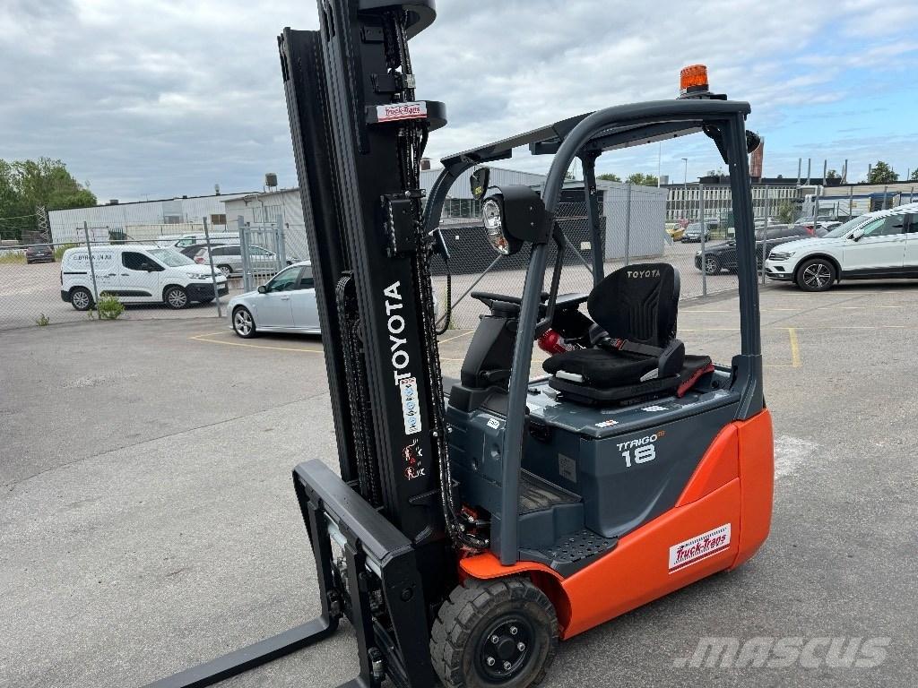 Toyota 8FBEK18T Elektriskie iekrāvēji