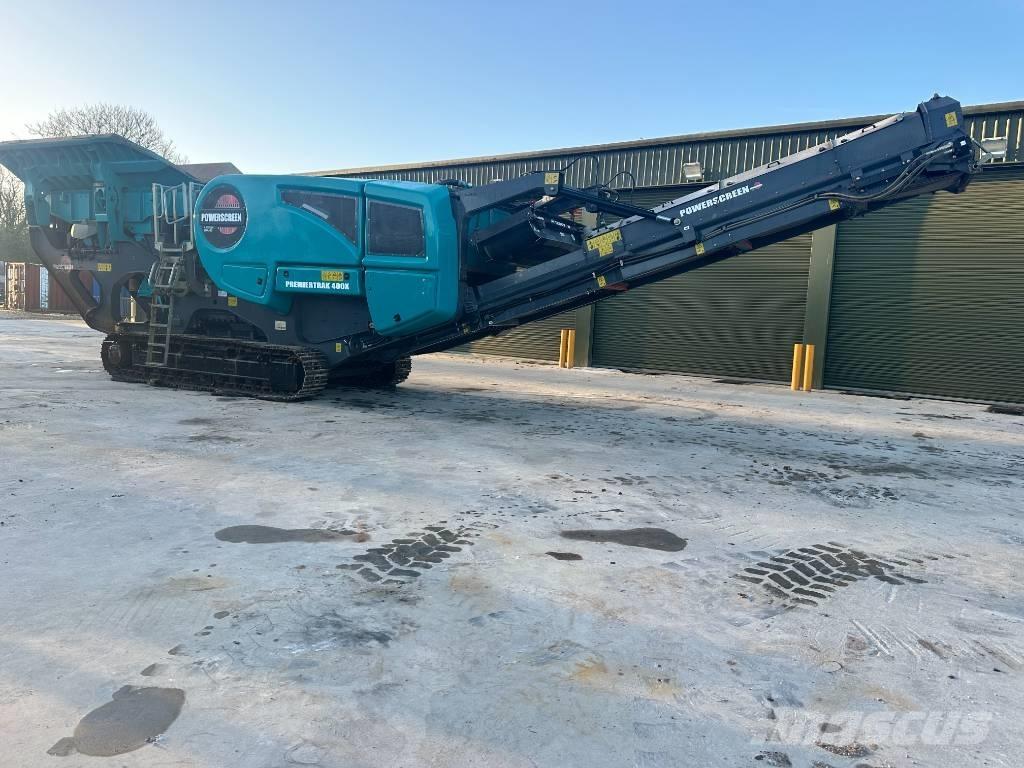 PowerScreen PT400X Drupinātāji